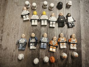Lego Star Wars Minifiguren Clonetrooper Stormtrooper Wolffe Rex Phase II Bild 2