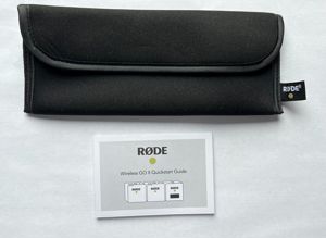  Rode Wireless GO II Digitales 2-Kanal Drahtlos Mikrofonsystem - Schwarz Bild 2