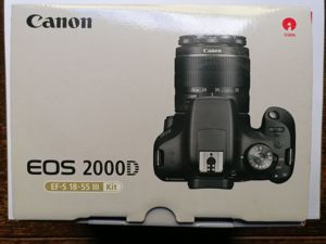Canon EOS 2000 Kit, Neupreis 469 Euro, jetzt wenig gebraucht 230 Euro Bild 3