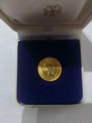 1 Sovereign 1967 Elisabeth II - Gold 7,98 g - Prägefrisch - Rarität Bild 3