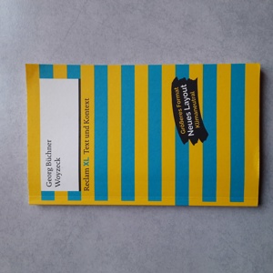 Georg Büchner * Woyzeck* *Schullektüre*