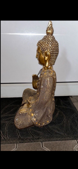Buddha XXL sitzend  Bild 2