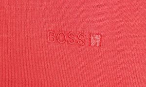 Sweatshirt von Hugo Boss  -  rot  -  S Bild 4