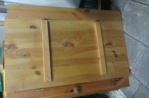 Holztüren, 4 x für ein Sideboard Bild 3