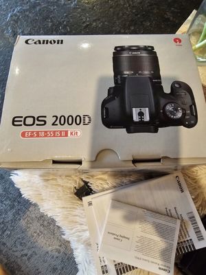 Canon EOS 2000D 24,1MP Digitale Spiegelreflexkamera (Kit mit EF-S 18-55mm IS II Bild 5