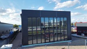 Stahlhalle Gewerbehalle Werkstatt Mehrzweckhalle Bild 3