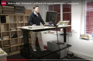 KyBun Büro-   Therapie Laufband   Swiss Made (Neupreis 23.500 ) Bild 1
