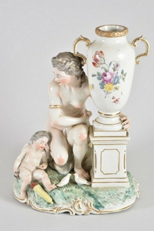 Porzellan Figurengruppe Frankenthal 1779 Bild 7