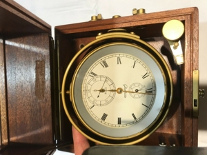 GLASHÜTTE Marinechronometer ca. 70er Jahre Läuft gut Bild 2