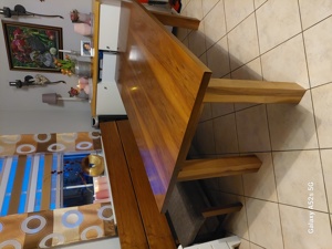 Truheneckbabk, Tisch, 3 Stühle Bild 1