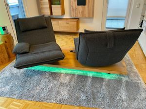 Koinor Free Motion EPOS2 Zweisitzer Sofa Couch Funktion Eiche Licht FREEMOTION Bild 5