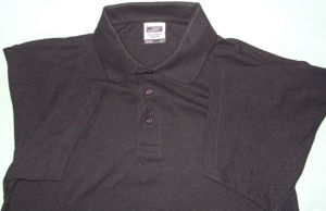 KA James Nicholson Poloshirt Gr. M schwarz 65Polyester 45Baumwolle wenig getragen Kleidung Herren  G Bild 5