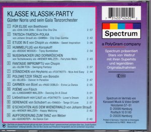 CD12) GÜNTER NORIS Klasse-Klassik-Party Bild 2