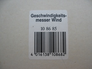 Geschwindigkeitsmesser Wind, Schalenkreuzaneometer Bild 5