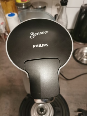 Philips Senseo Kaffeepadmaschine Grau u. 2 Padhalter Bild 2