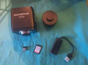 EP50 camera + USB Wifi Dongle+ 0.5X TV Adapter von der Firma Olympus Bild 2