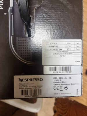Premium Nespresso Pixie Kaffeemaschine Bild 3