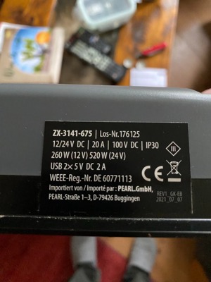 Revolt Solarladeregler ZX-3141-675 zu verkaufen, Abholung Versand auch mögliche gegen Kostenübernahm Bild 2