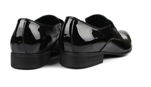 David Gentleman Lackleder Herren Business, Slipper Schuhe Gr. 38 NP.99 VB  Bild 6