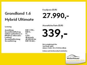 Opel Grandland 1.6 Hybrid Ultimate 360 LED NAV LED BT Bild 4