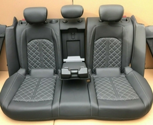 Audi S4 8W A4 RS4 B9 Lederausstattung Leder Sitze S-Line Leather Seats elektr Bild 2
