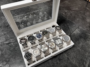 12 x Herren Armbanduhren Uhren + Uhrenbox inkl. Versand Bild 5