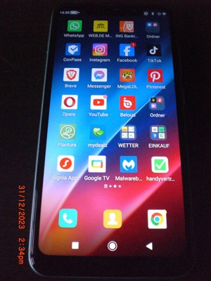 Smartphone ohne Vertrag, OUKITEL C22, Android 10, Dual SIM Bild 2