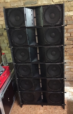 T.Box Pro LA210 12 Stk Line Array Linearray The Box 2 Flugrahmen PA Lautsprecher