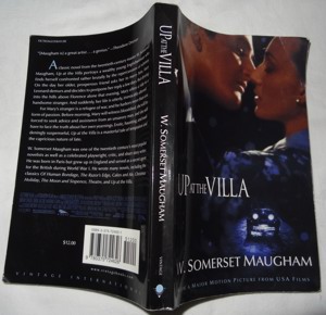 BT W. Sommerset Maugham Up at the Villa Now a Major Motion Picture from USA Film Buch Roman Belletri
