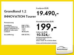 Opel Grandland 1.2 INNOVATION FLA 360 ParkAss. NAV BT Bild 4