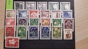 Briefmarken Österreich 1948 postfrisch