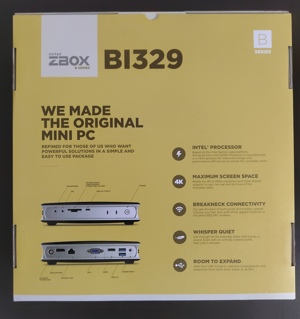 Mini-PC ZOTAC ZBOX BI329-W3D Intel 4100, Gaming-PC, Windows 10 Home, 320GB Bild 4