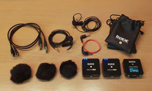  Rode Wireless GO II Set + 2x Rode Lavalier Mikrofone | Funkstrecke, Funkmikrofon Bild 1