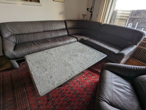 Couch mit Sessel und Wohnzimmertisch zu verschenken Bild 4