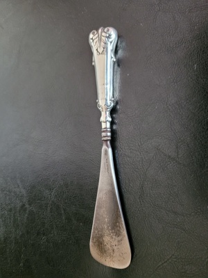 Schuhanzieher Schuhlöffel aus 925 er Silber * edel - 18 cm - Birmingham * 1912 