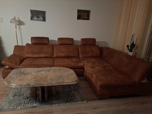 Sofa in der Farbe braun  Bild 3