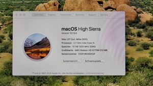 Apple iMac 27 Zoll, 2011, i5 Prozessor, 16 GB RAM - TOP ZUSTAND Bild 5