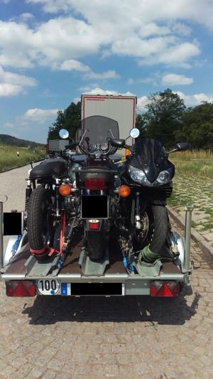  Motorrad Anhänger 100km h von Privat zu Privat Bild 8