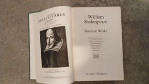 William Shakespeare sämtliche Werke  Bild 1
