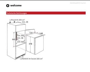 Einbaukühlschrank EKS 1660 Welcome  Bild 3