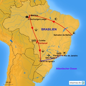 Kostenlosaktion zum E-Book  Reise zu den Highlights Brasiliens Teil 2  Bild 2