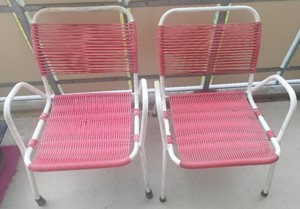 DDR- Stühle, - Gartenstühle  Bild 1