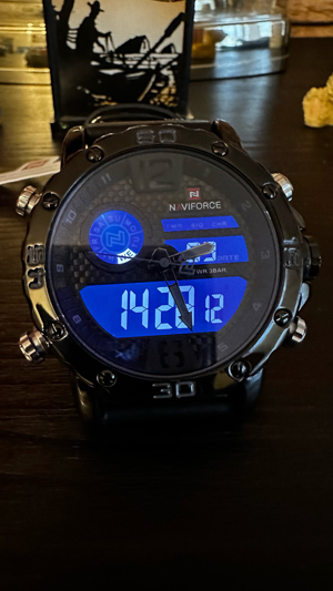 Herren Uhr, Armbanduhr    Chronograph  NEU mit Hersteller Garantie  Bild 1