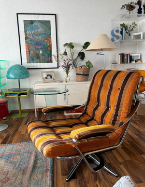 Lounge Sessel Vintage Retro Design 60er 70er  Bild 1