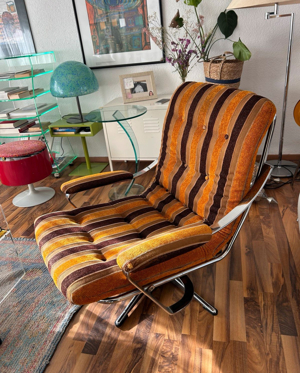Lounge Sessel Vintage Retro Design 60er 70er  Bild 3