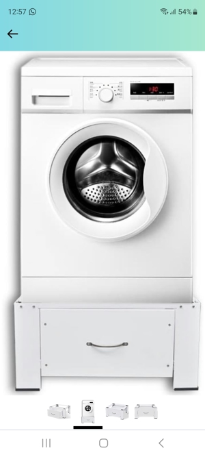 Waschmaschinen Unterbau bis 100 kg  Bild 1