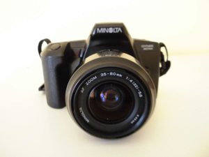 Minolta Spiegelreflexkamera Dynax si ( nicht digital) + Tasche