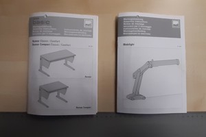 Höhenverstellbarer Jugendschreibtisch  Moll Runner Comfort   Bild 8