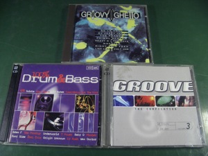 3 CD Groove, Ghetto, Drum & Bass