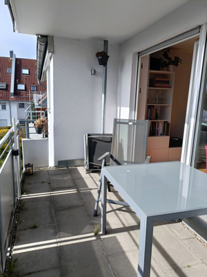 Zwischenmiete 1.-14.6.2024: gepflegte 2-Zimmer-Wohnung in Fellbach-Schmiden mit großem Blk Bild 5